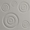 Ekena Millwork 19 5/8in. W x 19 5/8in. H Reece EnduraWall Decorative 3D Wall Panel Covers 2.67 Sq. Ft. WP20X20REBCR - alternate 5